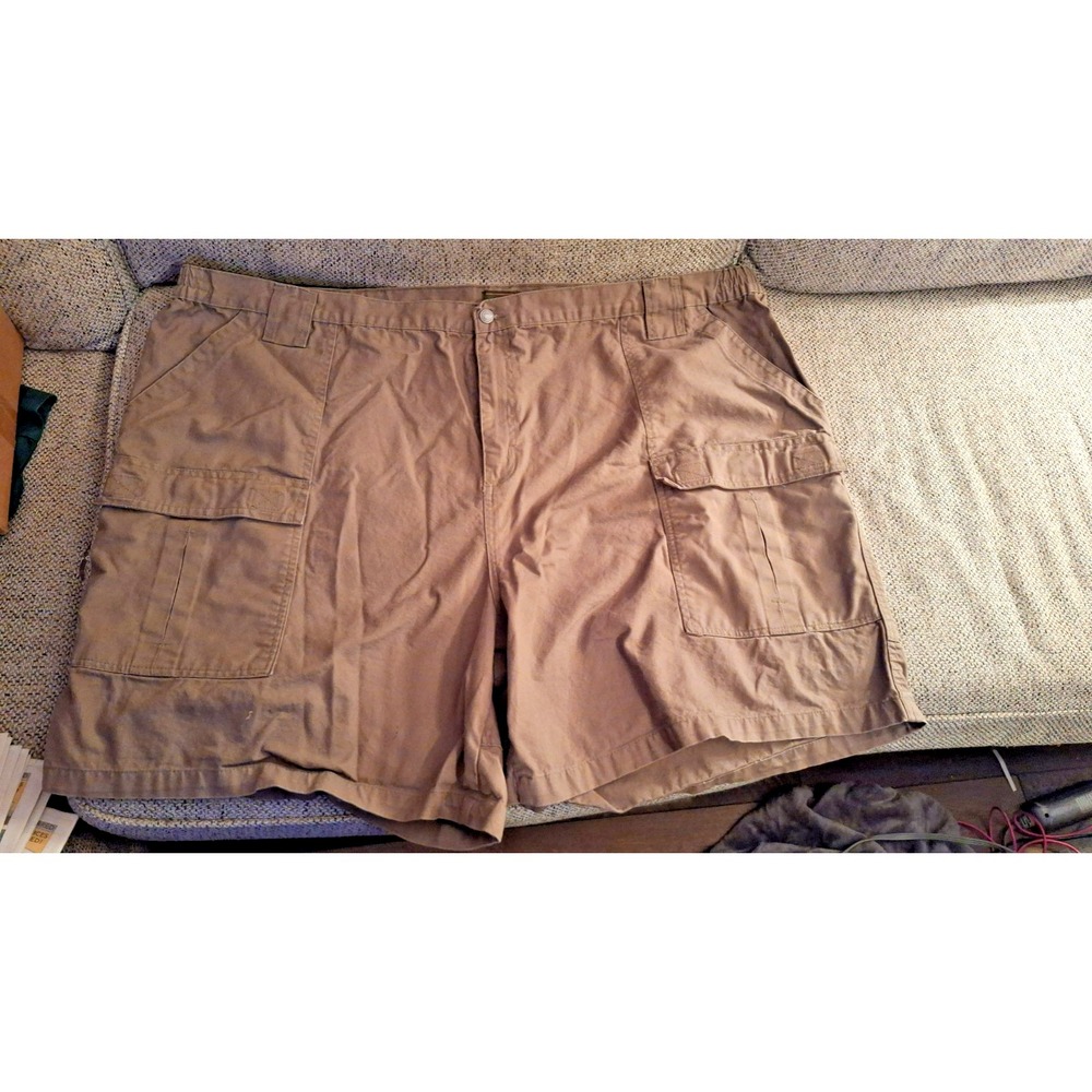 Boulder Creek Trading Company Men's size 60 Big Khaki‎ Cargo Shorts